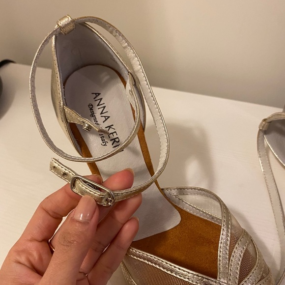 Werner Kern Mesh Suede Ballroom dance shoes - Picture 4 of 5